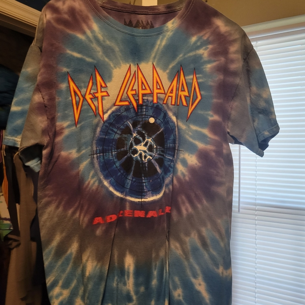 Def Lepard Tye Dye Shirt